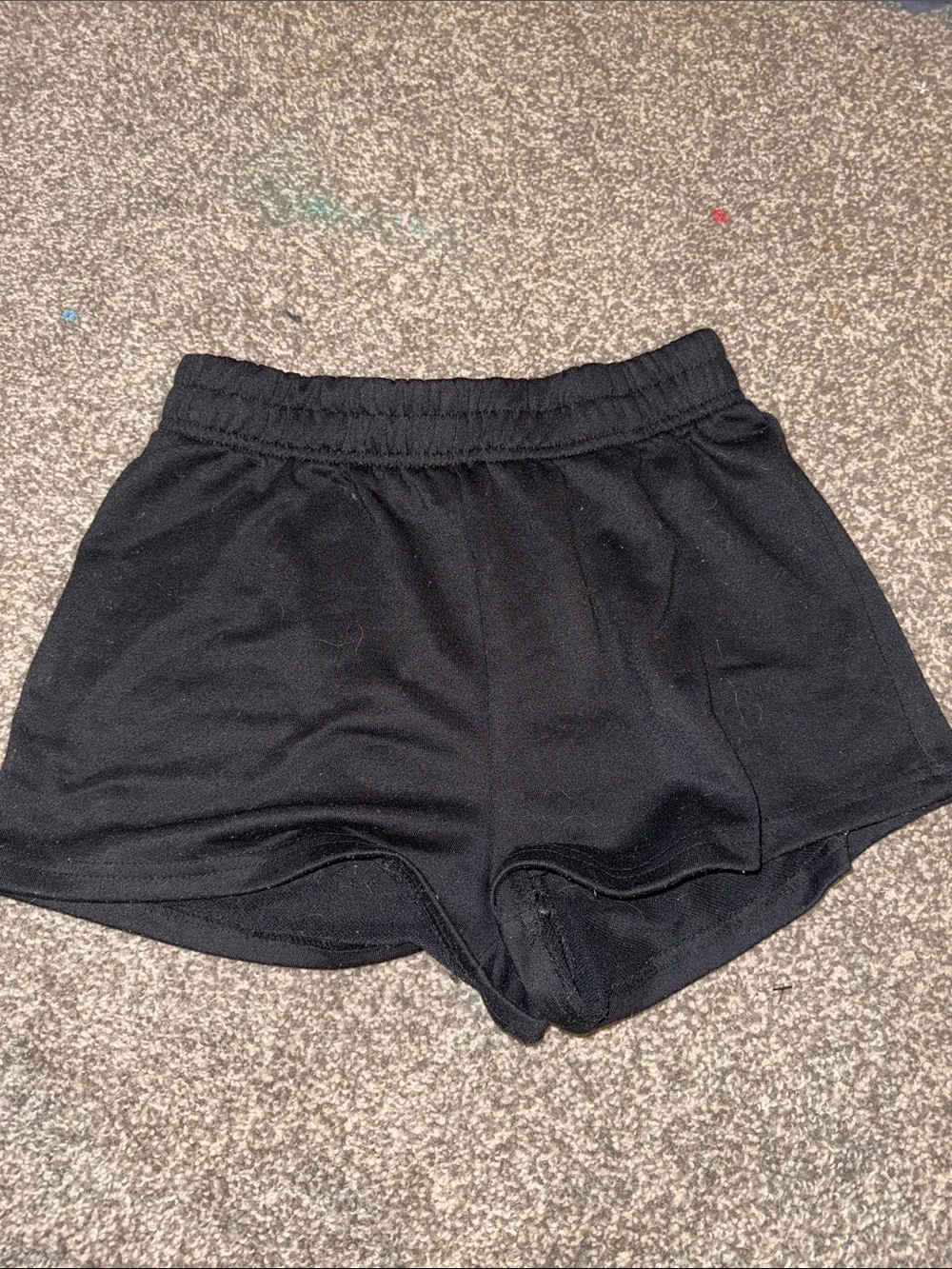 Women’s Black Cotton Shorts